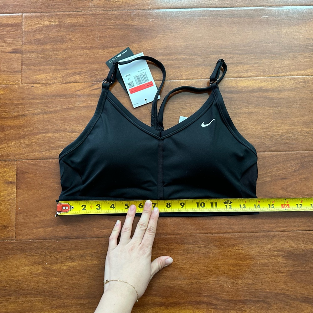 Nike Women's Dri-FIT Indy Light-Support Padded V-Neck Sports Bra large - Picture 9 of 11
